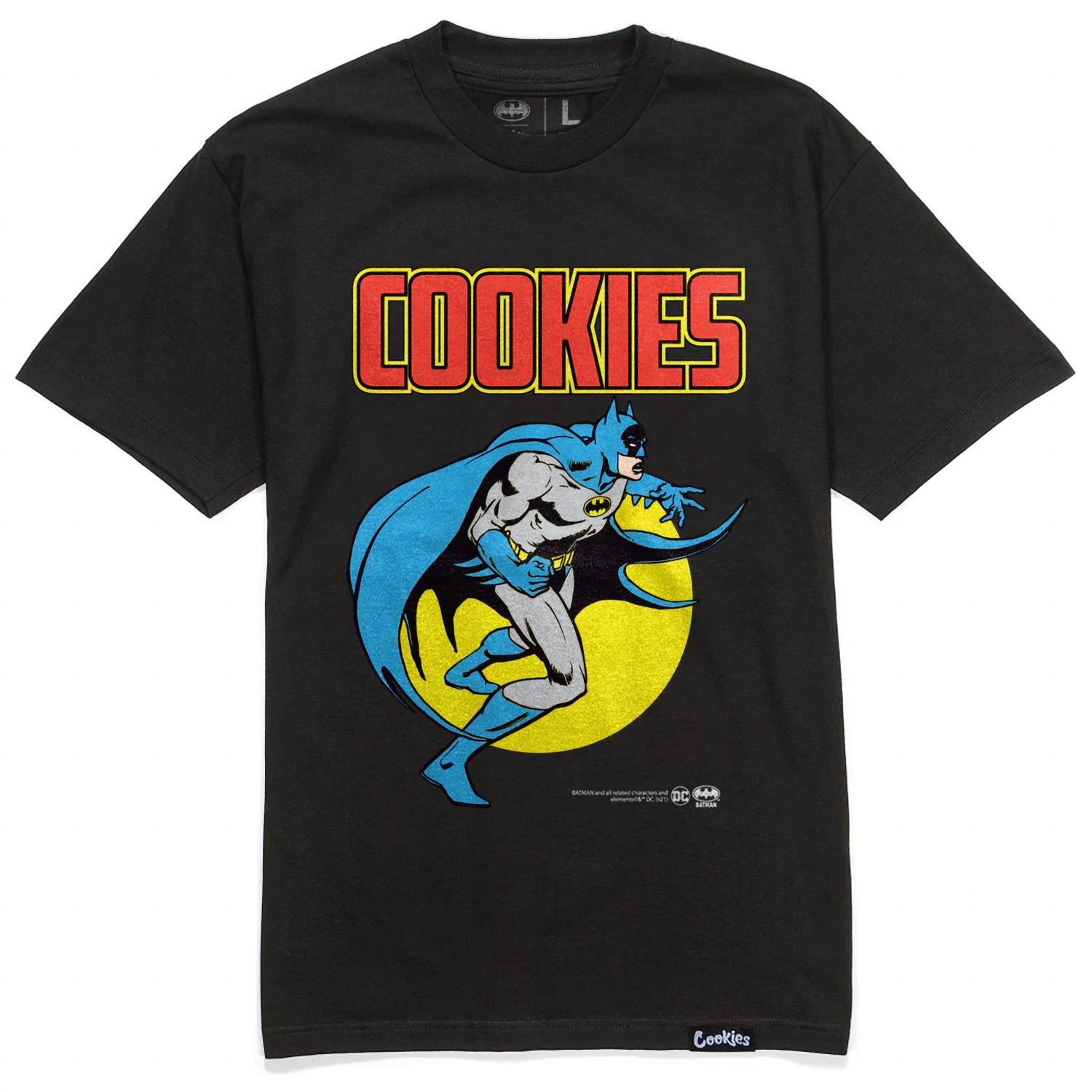 

Футболка мужская Batman The Defender черного цвета Cookies