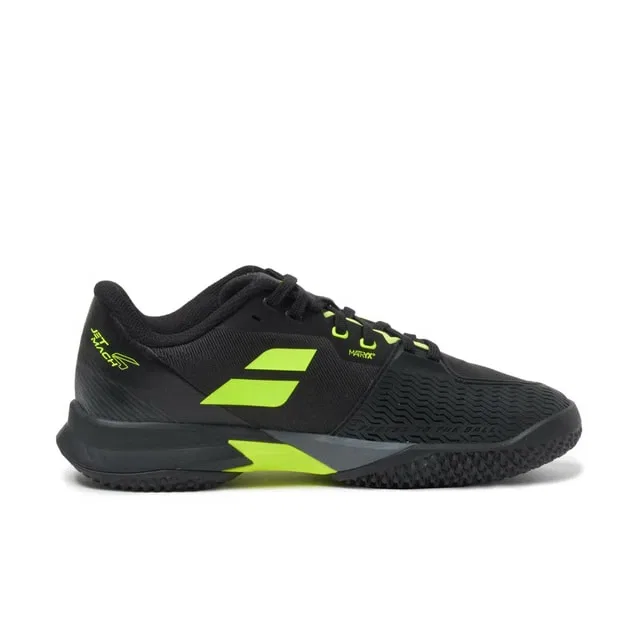Мужские теннисные кроссовки для грунта «Jet Mach 4 SG» от Babolat, Black X Yellow — фото 2