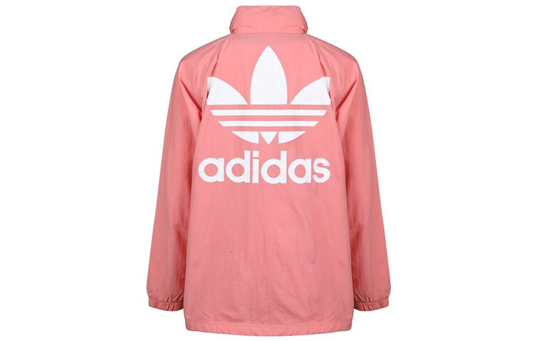Куртка женская фактурная розово-красная Adidas Originals, цвет Texture Rose Red — фото 2