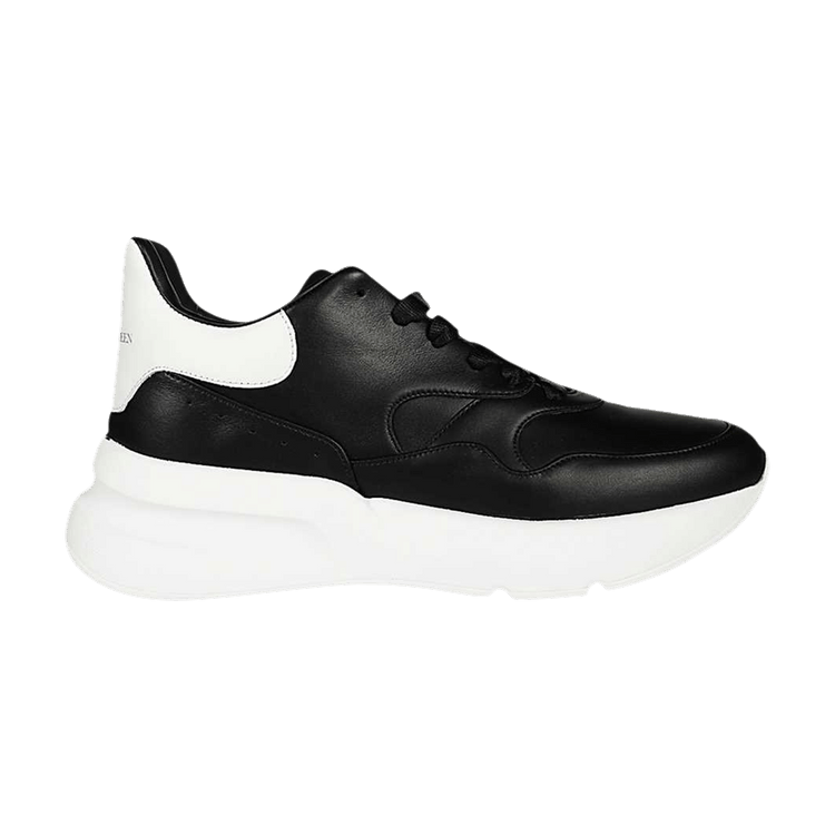 

Кроссовки Alexander McQueen Oversized Runner 'Black White', черный