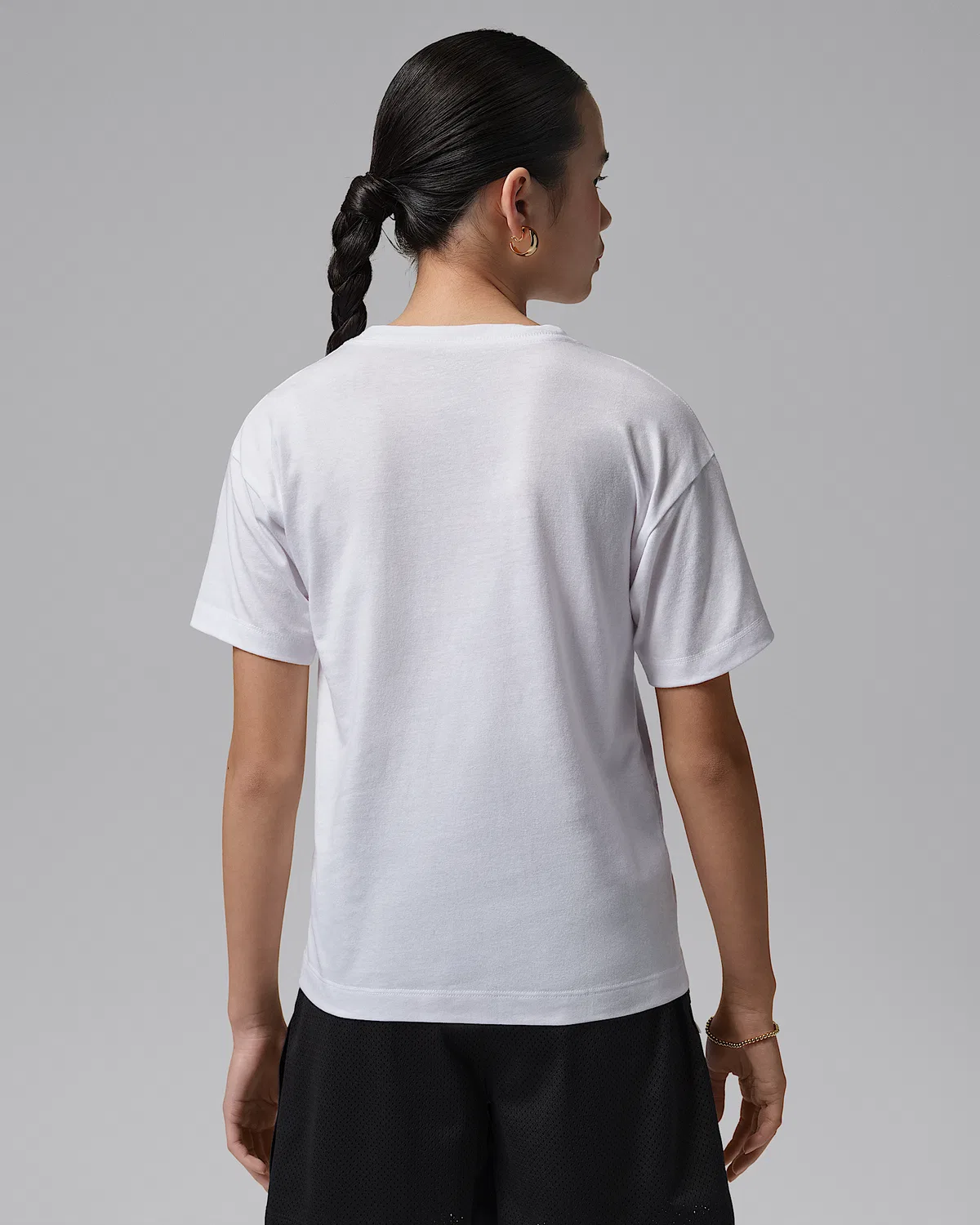 Детская футболка Jordan Heart Sketch, White — фото 2
