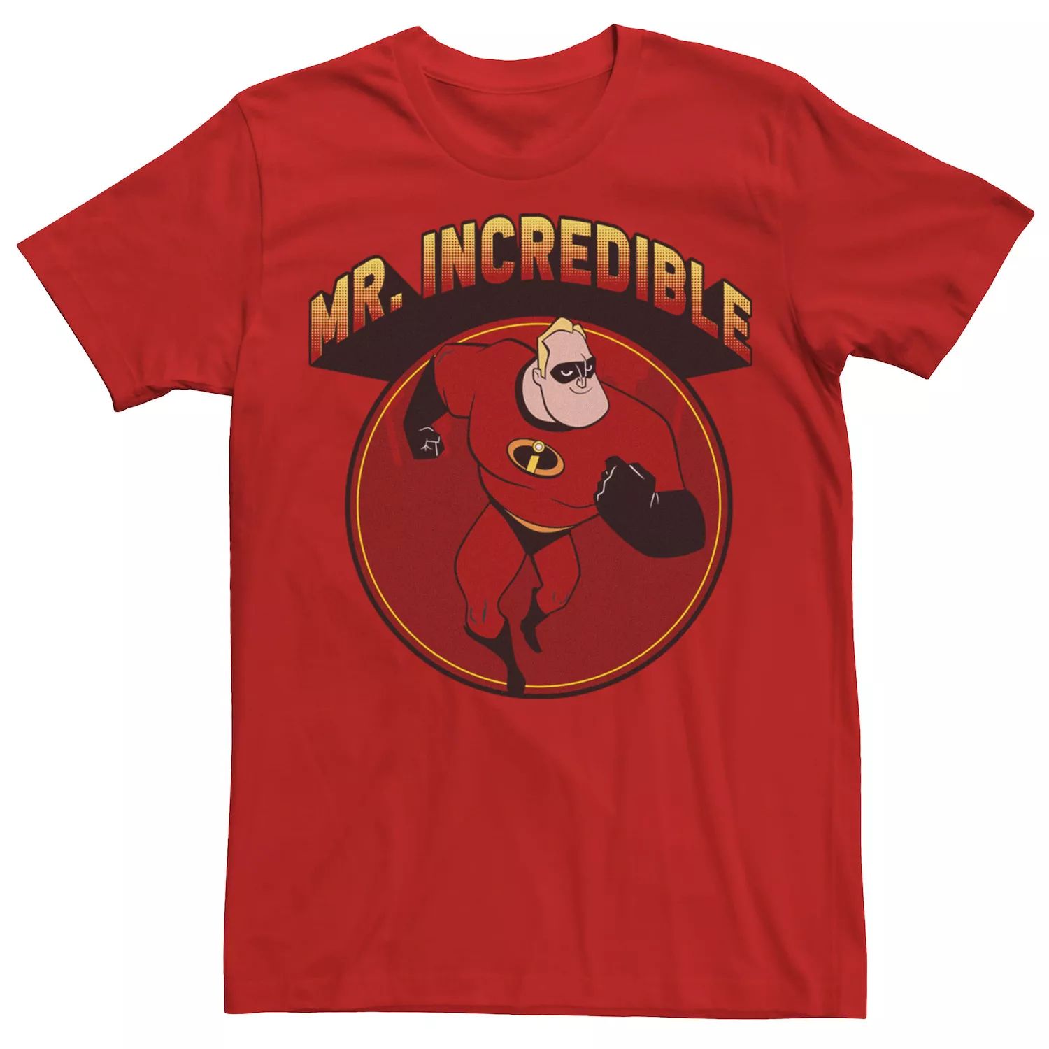 

Мужская футболка с портретом The Incredibles Mr. Incredible Circle Disney / Pixar