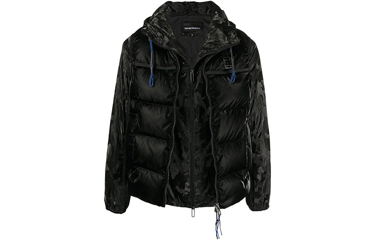 

Пуховик мужской черный EMPORIO ARMANI