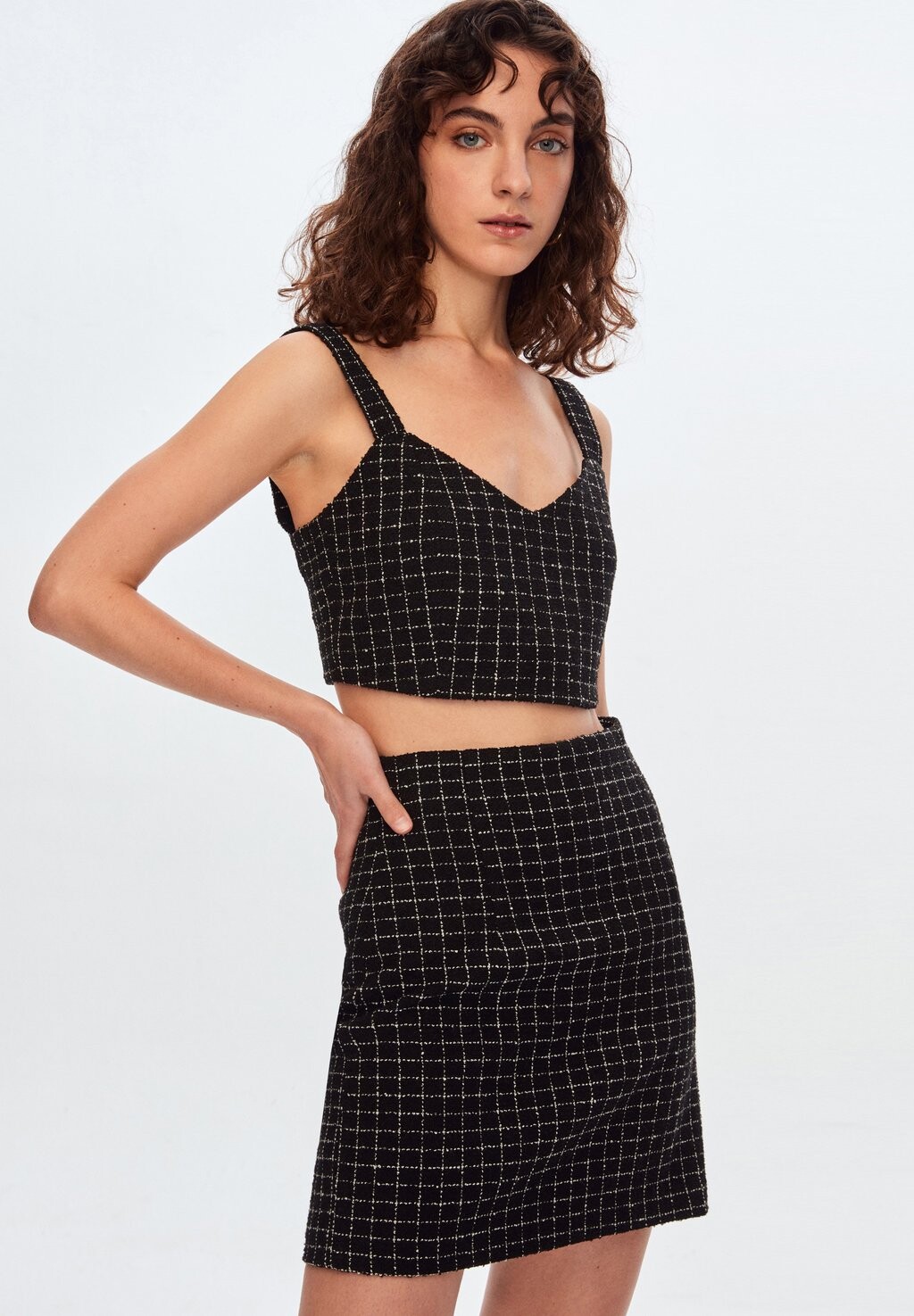 

Топ MARTINA adL, цвет plaid black