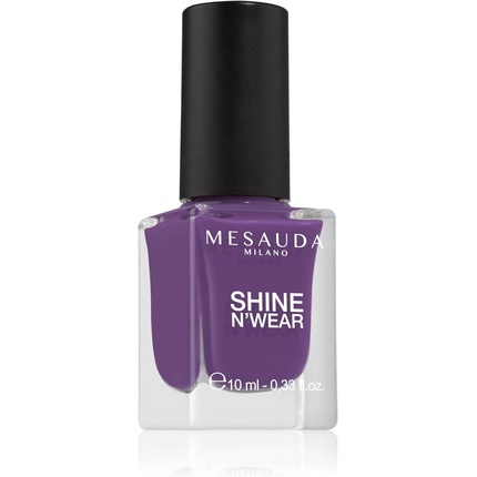 

Лак для ногтей Times Square Shine N'Wear Full 220 10 мл с длительным блеском Mesauda Milano