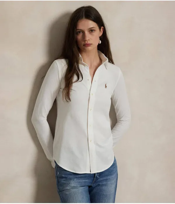 Футболка Хайди slim fit Polo Ralph Lauren, белый
