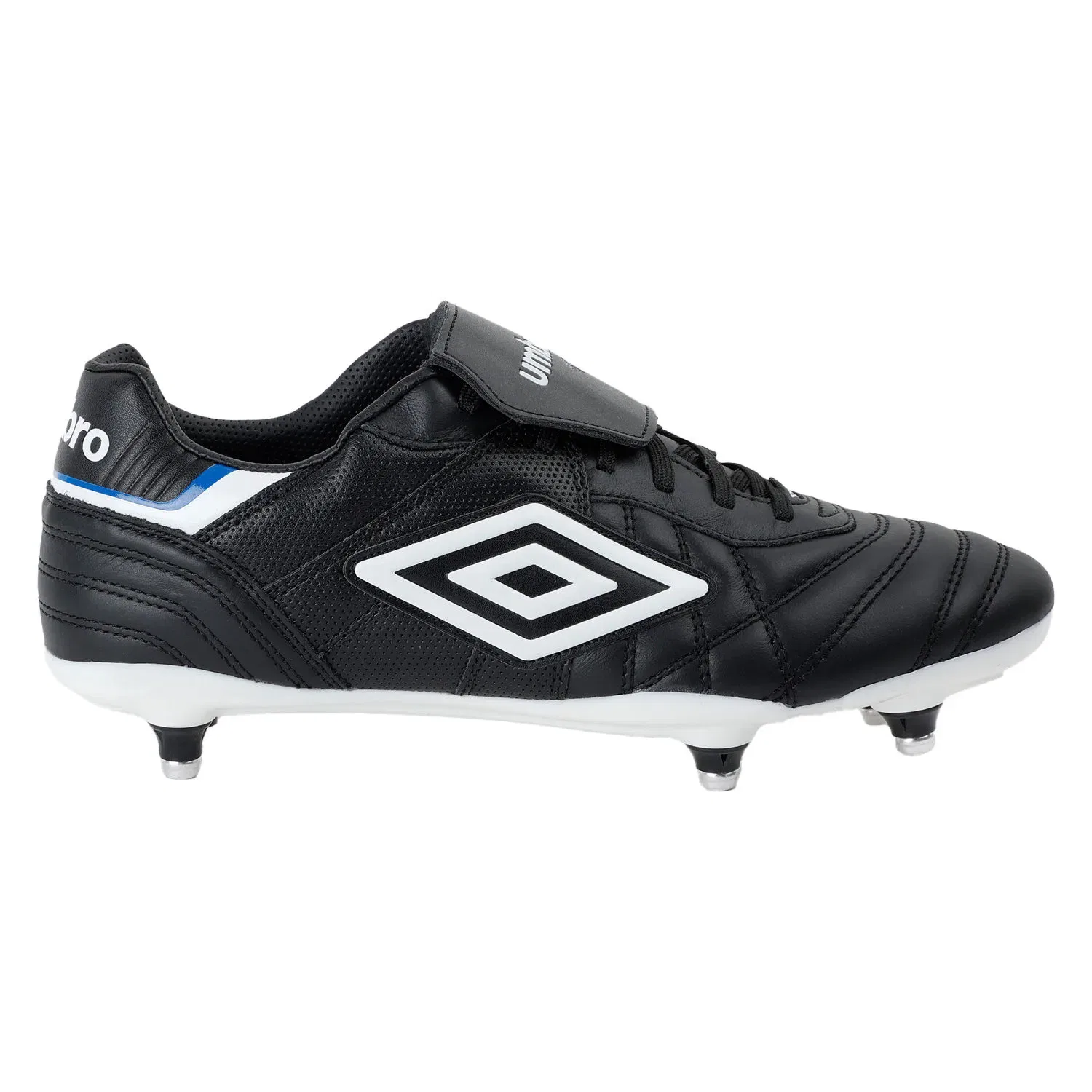Бутсы футбольные кожаные Umbro, черный