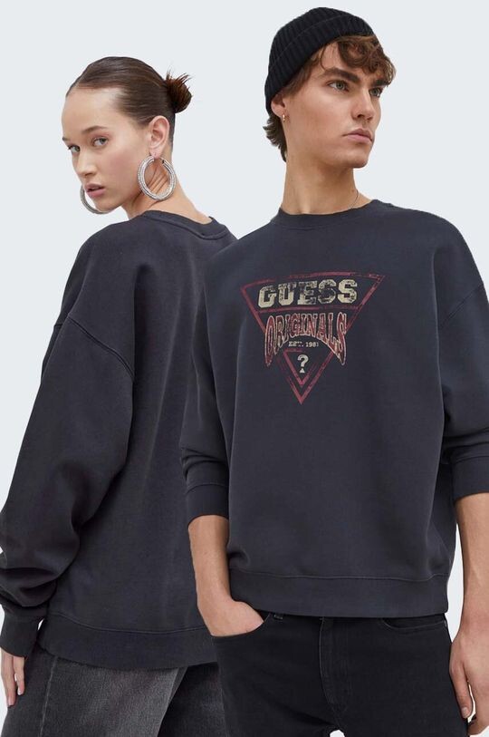 

Фуфайка Guess Originals, серый