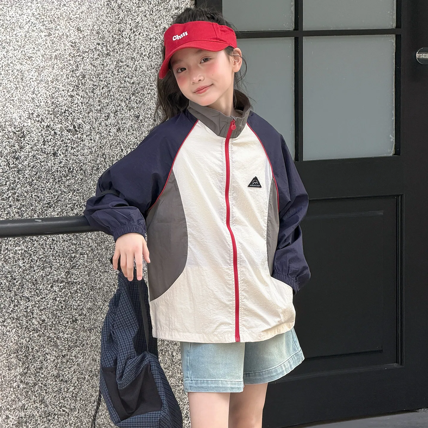 Детская солнцезащитная одежда Disney летняя Navy Blue — фото 3