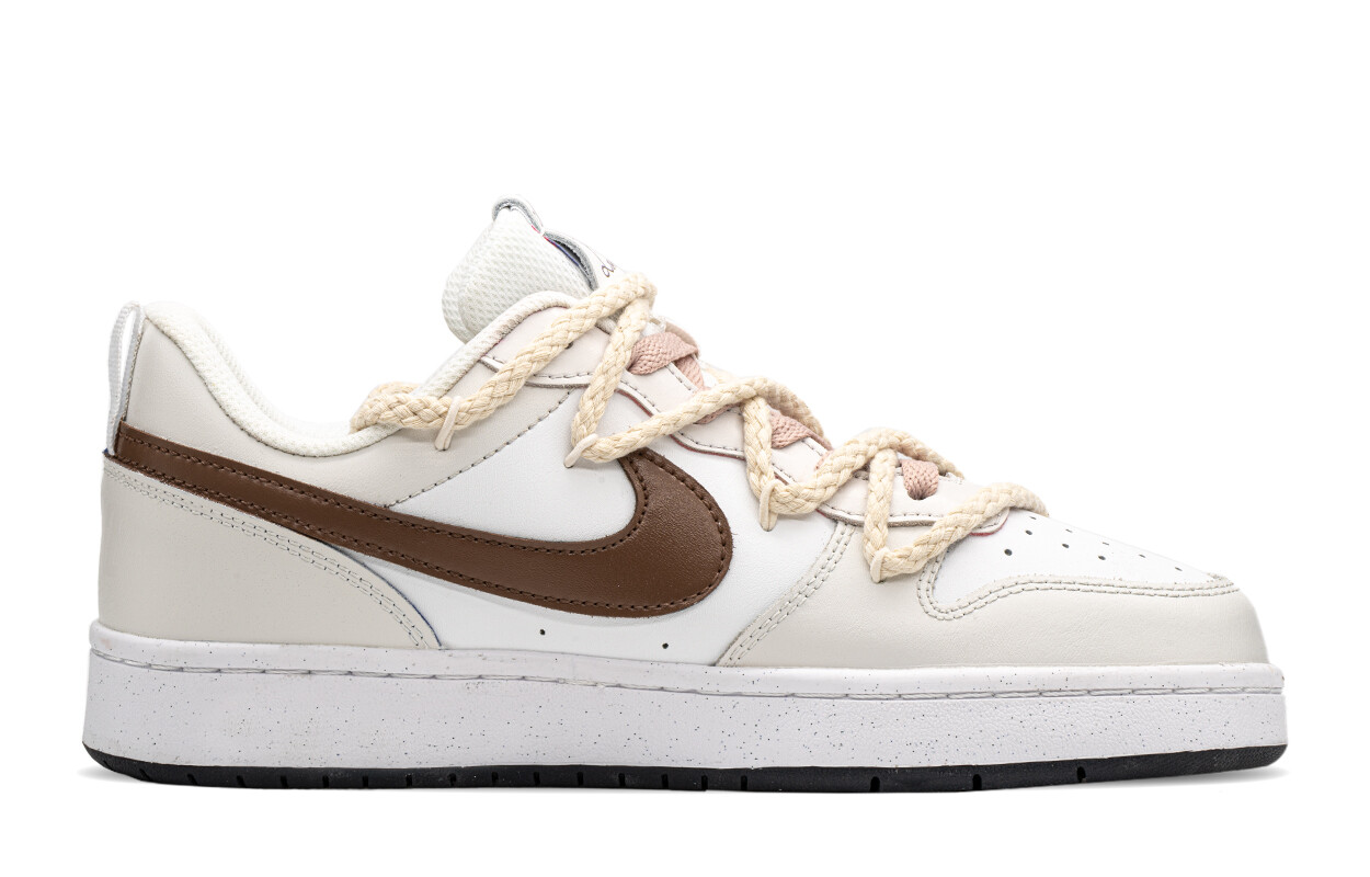 

Кроссовки Nike Court Borough Skateboarding Shoes Women's Low-top Brown/beige, цвет Kammy