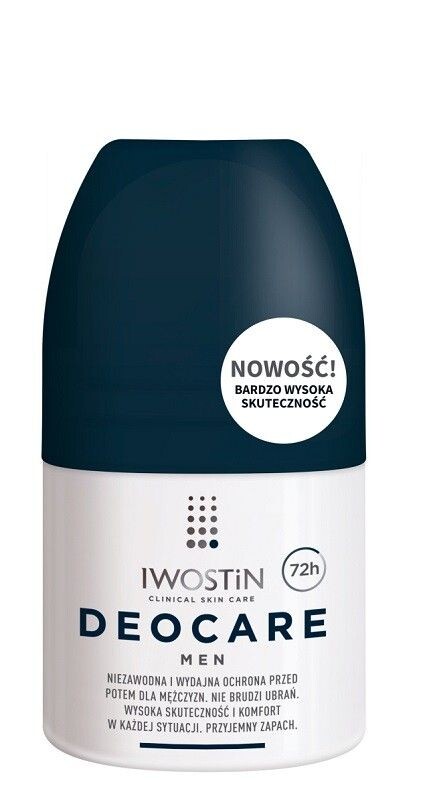 

Iwostin Deocare Men антиперспирант для мужчин, 50 ml