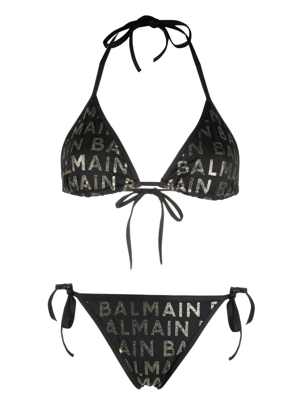 

Бикини с логотипом BALMAIN, черный