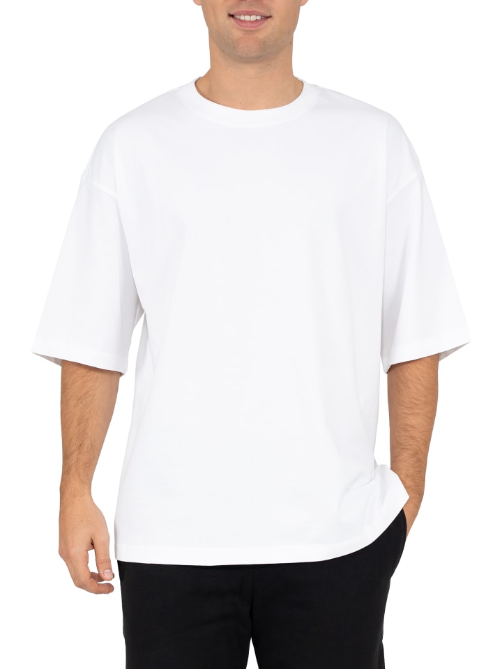 

Мужская футболка Reichstadt Oversized 25RS070, белая, размер L, Белый, Мужская футболка Reichstadt Oversized 25RS070, белая, размер L