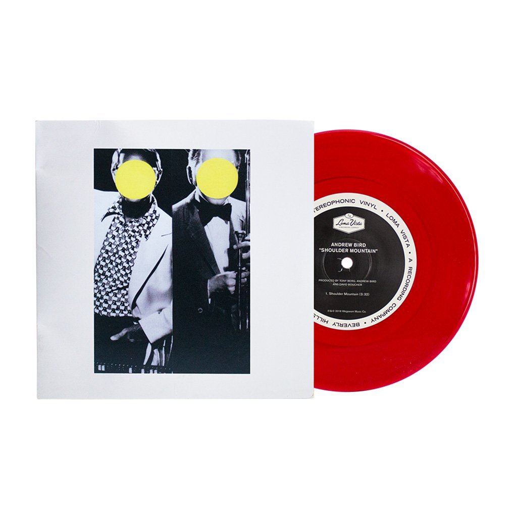 

Виниловая пластинка Shoulder mountain 7" vinyl (red) Andrew Bird