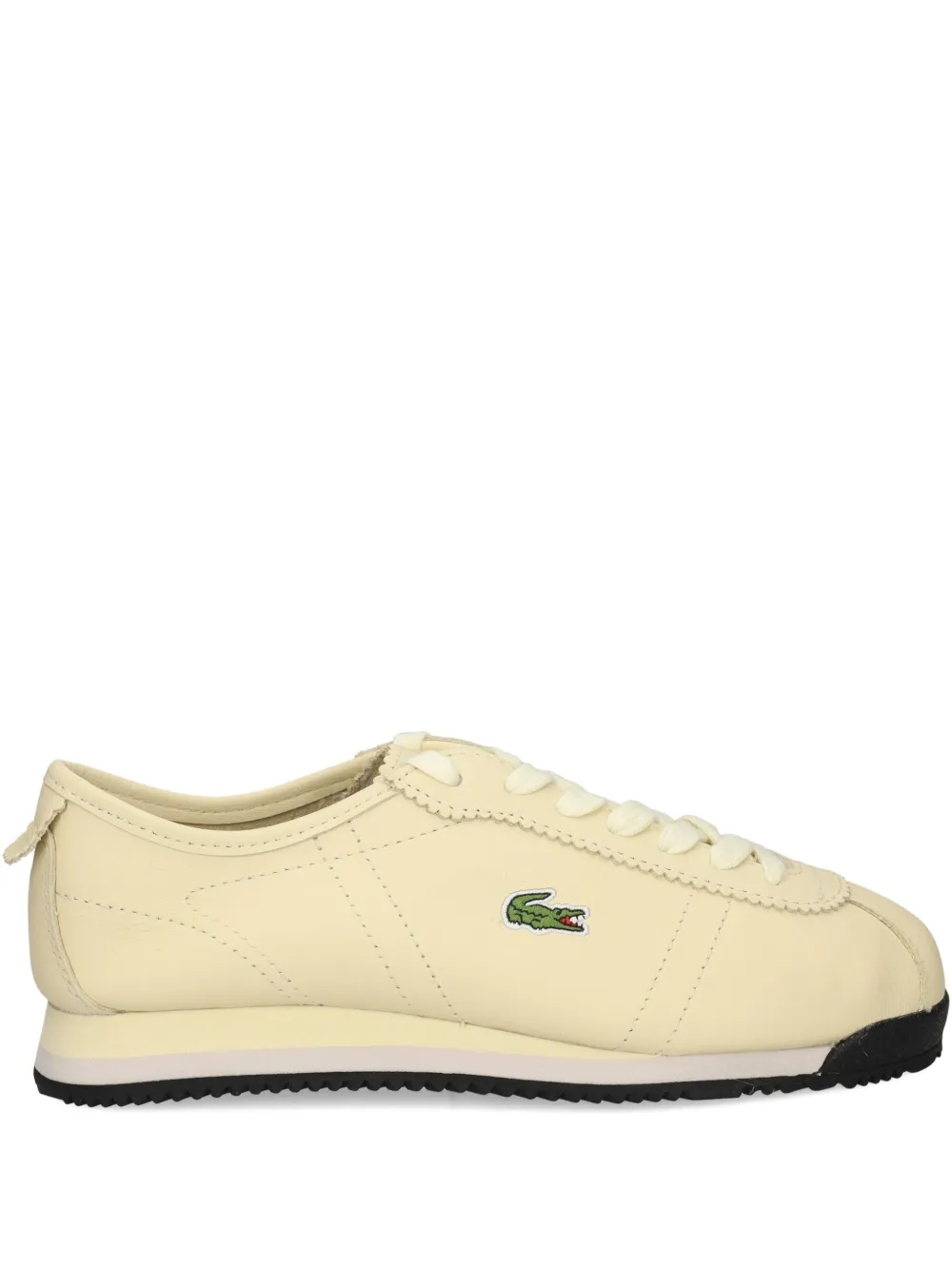 Кожаные кроссовки Club-Low Lacoste, белый