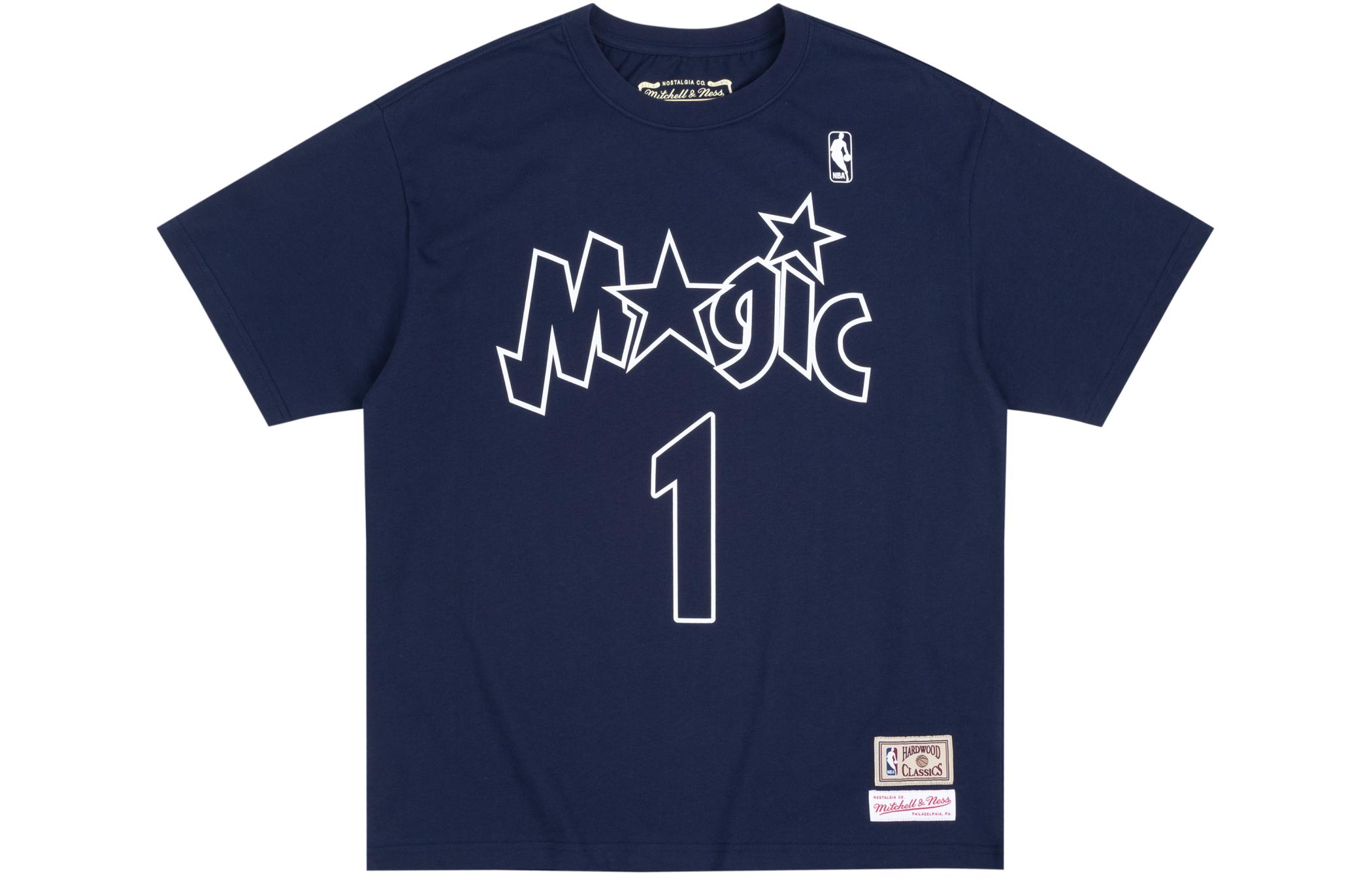 

Футболка Mitchell & Ness унисекс темно-синяя Mitchell Ness