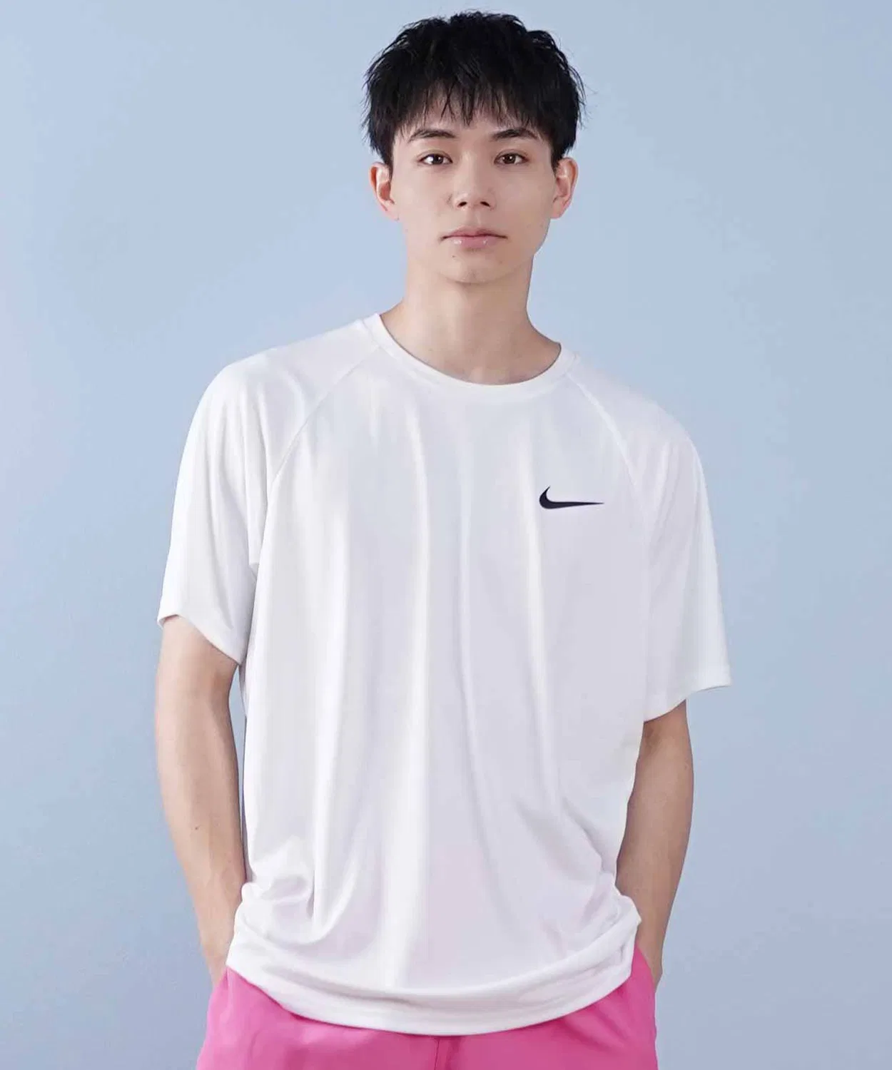 Рашгард Nike Essential Utility UV Care NESSA586 белый — фото 2