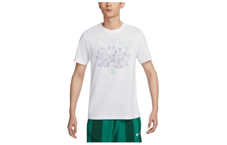 

Одежда Футболка мужская белая Nike, белый