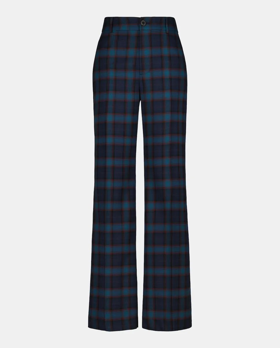 

Женские зауженные брюки с принтом Lloyd's, синий