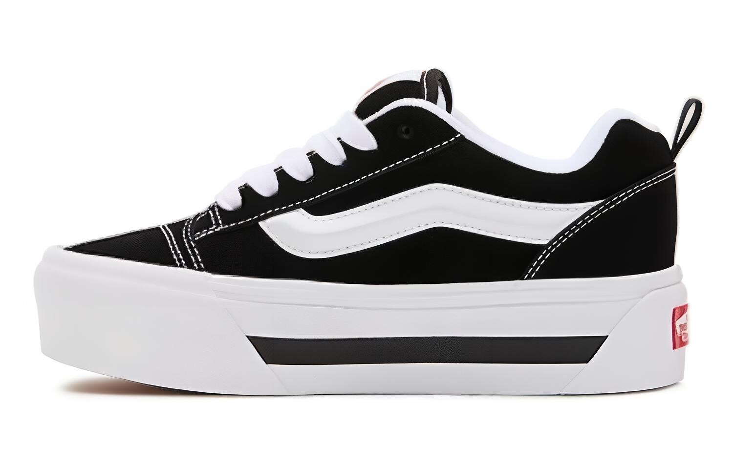 Кроссовки Vans Knu Skool 'Nostalgia Black White'