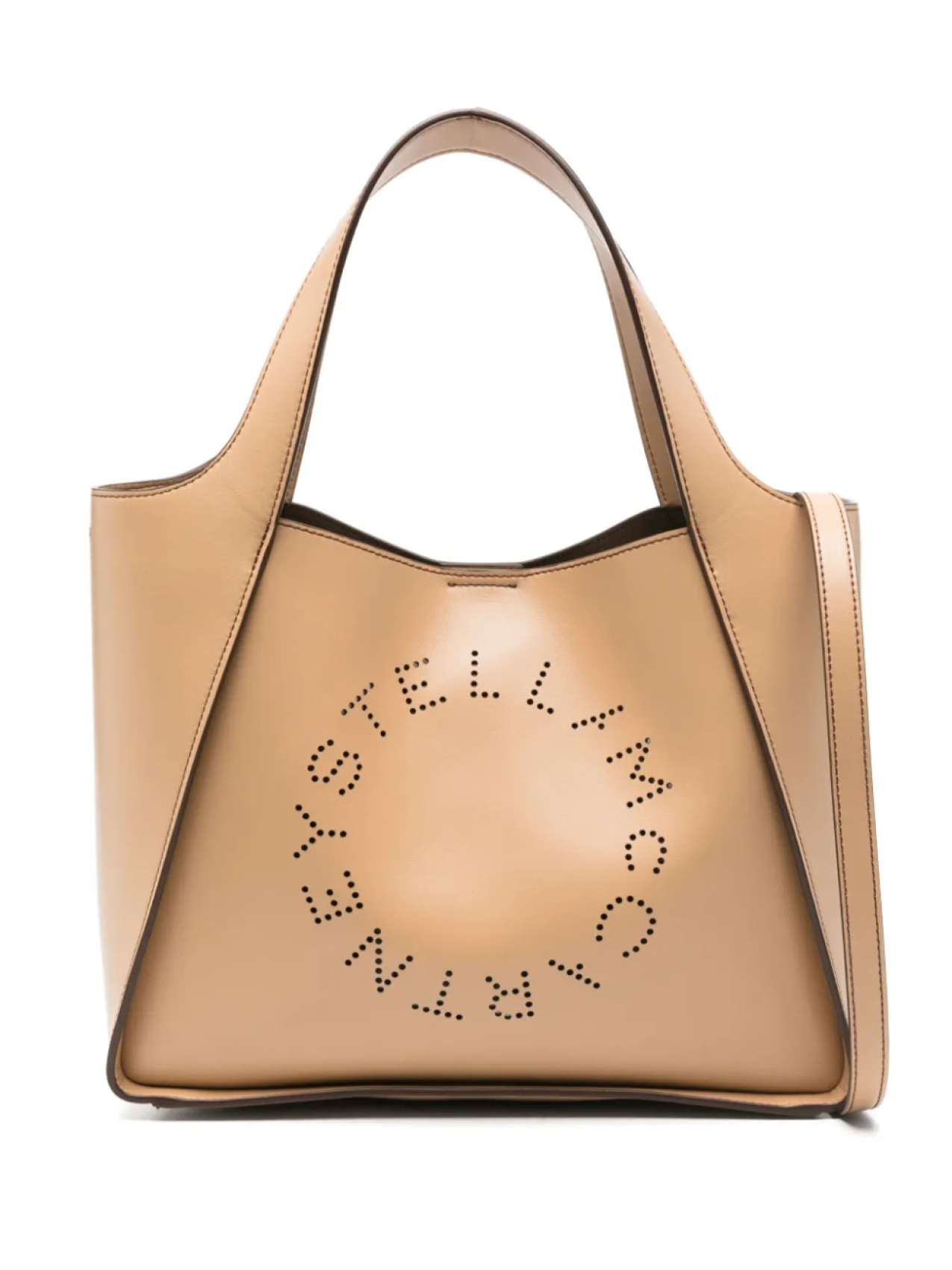 

Сумка-тоут с логотипом Stella McCartney, нейтральный