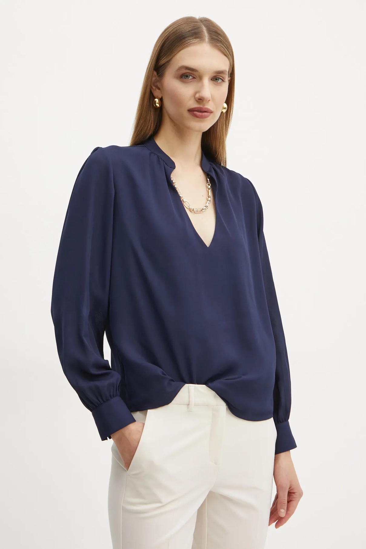 

ГРЕТА блузка Marciano Guess, темно-синий