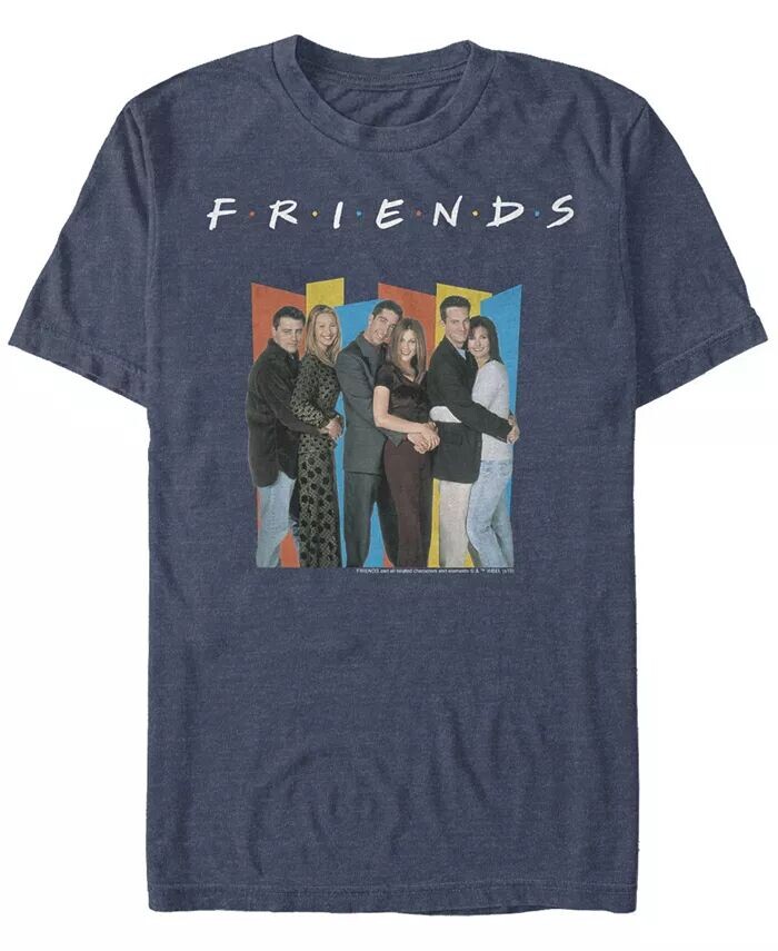 

Мужская футболка с коротким рукавом с портретными панелями Friends Fifth Sun