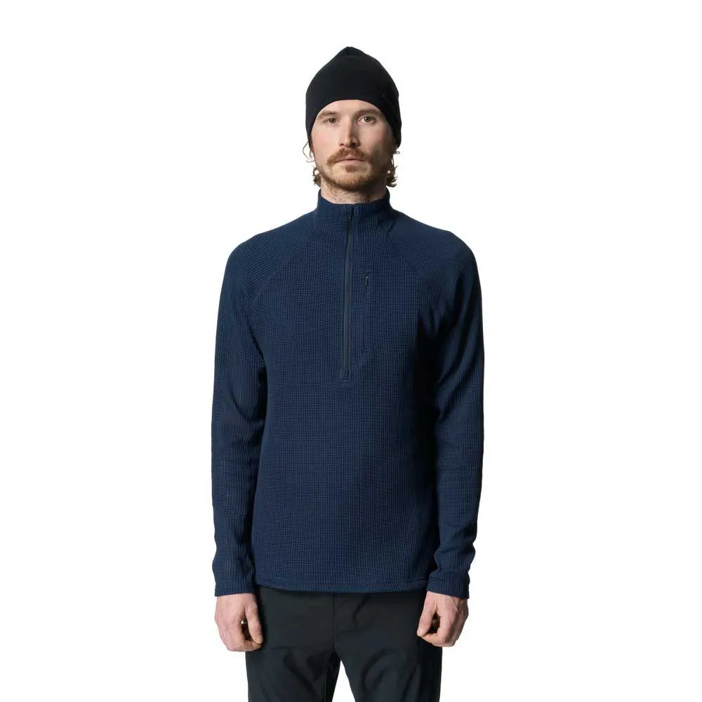 

Толстовка Houdini Pace Flow half zip, синий