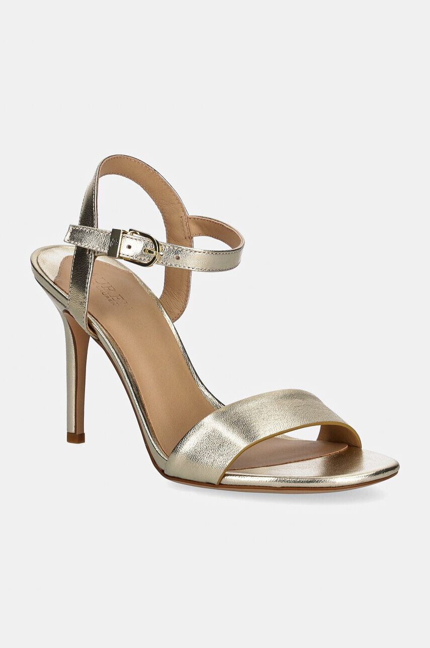 

Кожаные сандалии Lauren Ralph Lauren Gwen, золотой