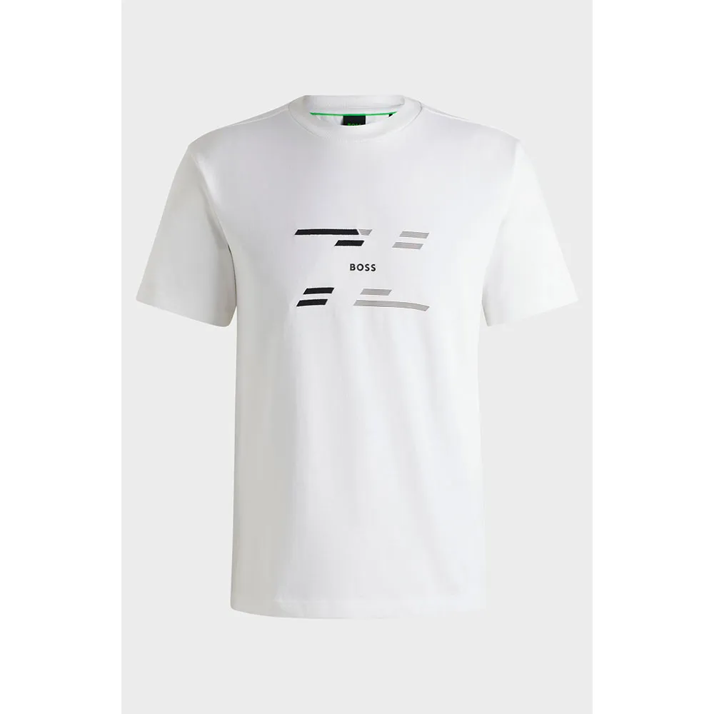 

Футболка с коротким рукавом BOSS Tape Hj, белый