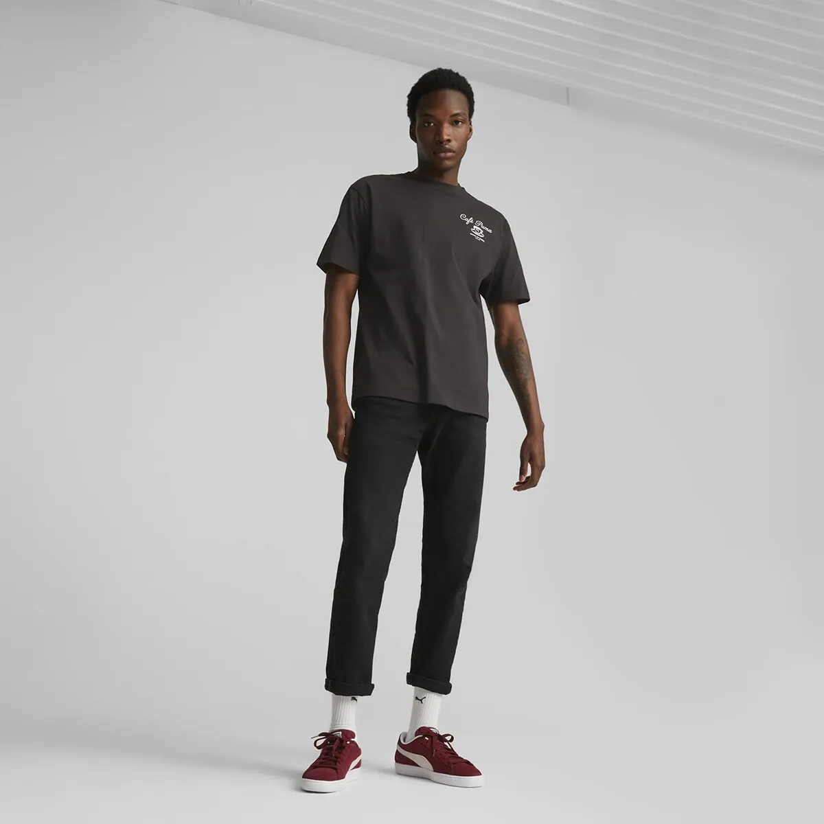 

Мужская футболка Puma Classics Café, чёрный