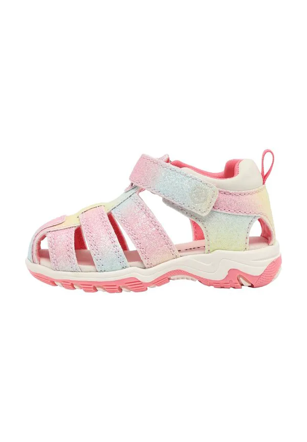 Сандалии с ремешками для ходьбы Color Kids, Pink Lemonade
