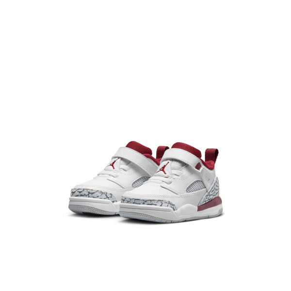 Кроссовки spizike low 'white wolf grey anthracite team red' Air Jordan, белый — фото 3