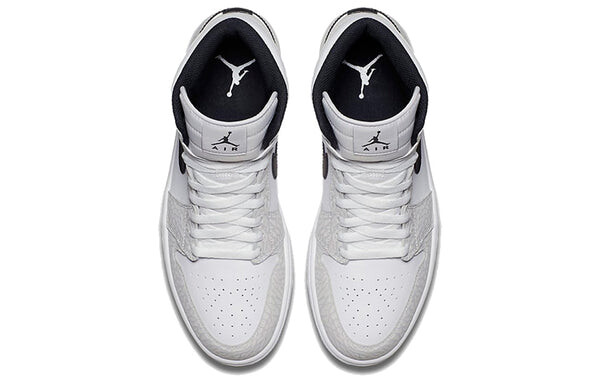 Кроссовки 1 ретро высокие Air Jordan, белый — фото 4