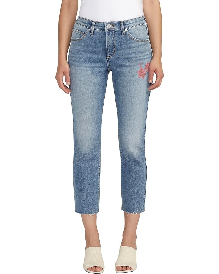 

Джинсы Jag Jeans Ruby Straight Crop, цвет Olympus Blue
