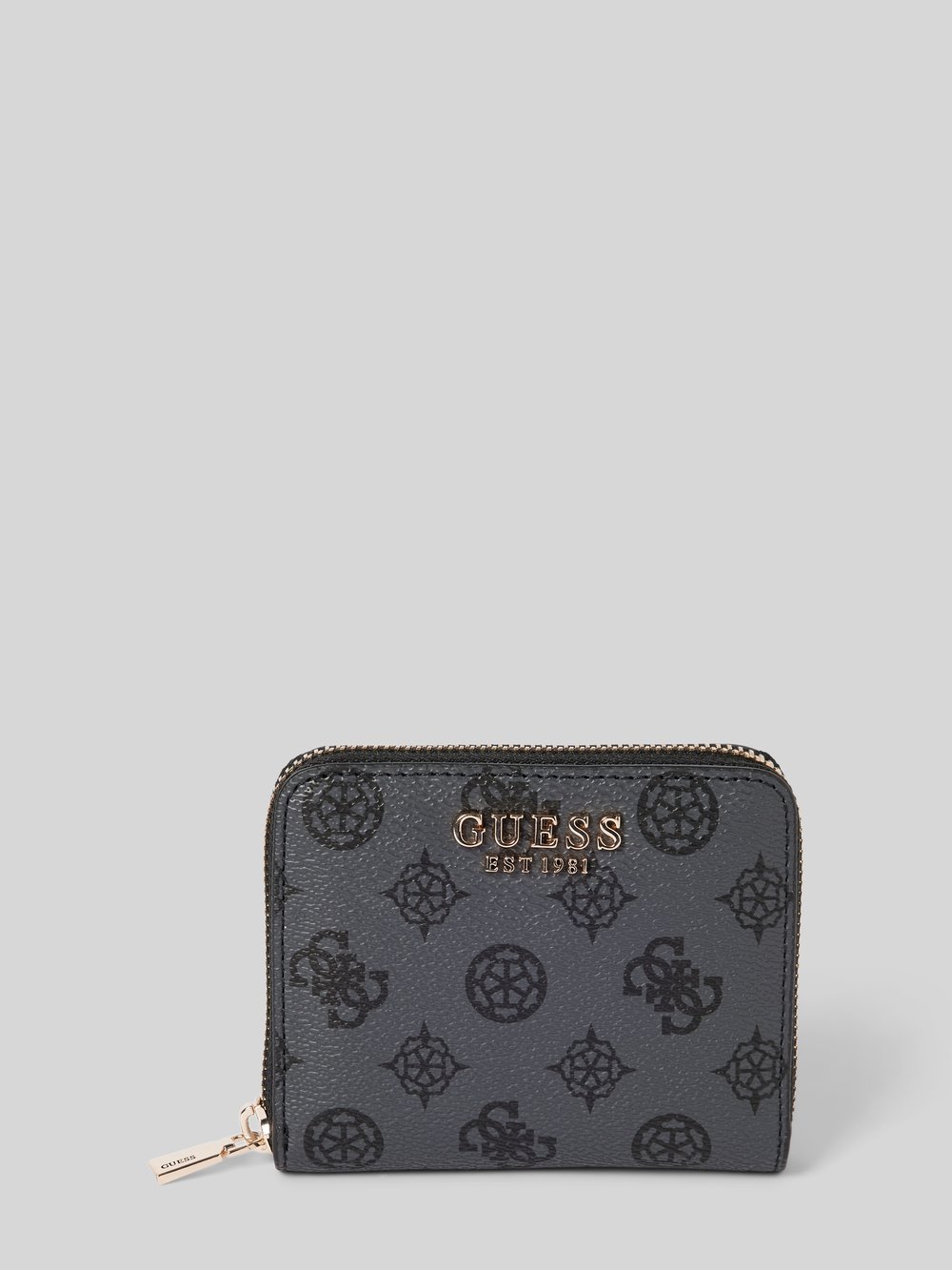 

Кошелек с наклейкой на этикетку модель 'LAUREL' Guess, антрацит