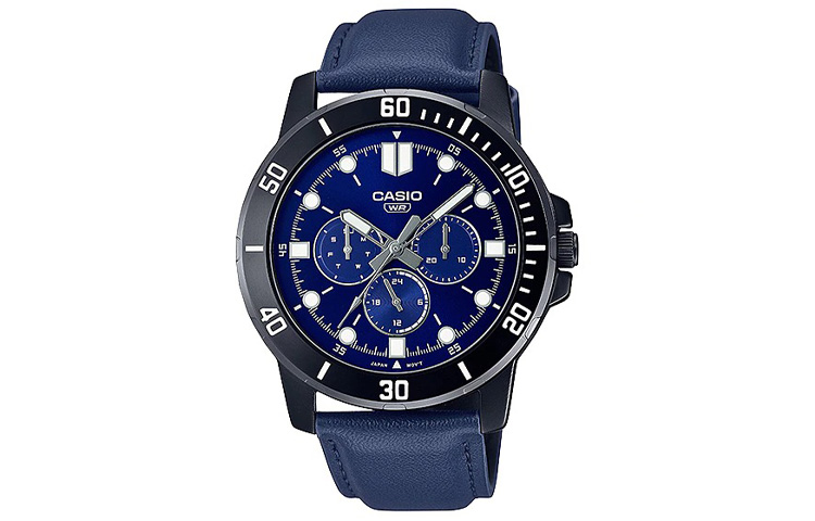 

CASIO Часы G Shock MTP VD300BL 2E, Blue Dial