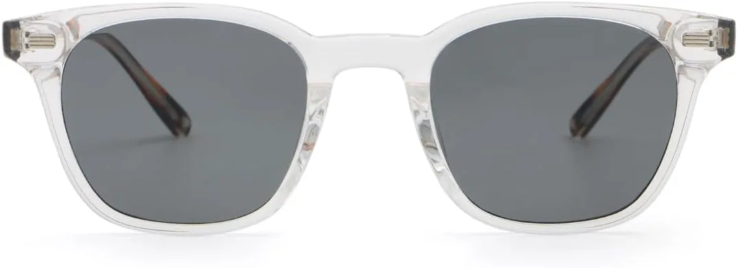 

Солнцезащитные очки в маленькой оправе для мужчин и женщин, модные очки с защитой от УФ-излучения UV400, квадратные солнцезащитные очки LIGOES, Clear Grey Leopard