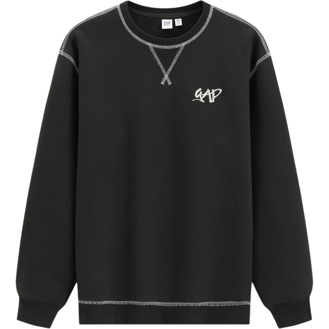 

Толстовка унисекс с круглым вырезом, средней плотности ткани, другие GAP, серый черный