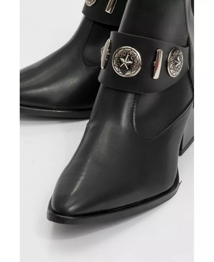 Ботинки Kenda с пряжкой и блочным каблуком Prologue Shoes, черный — фото 3