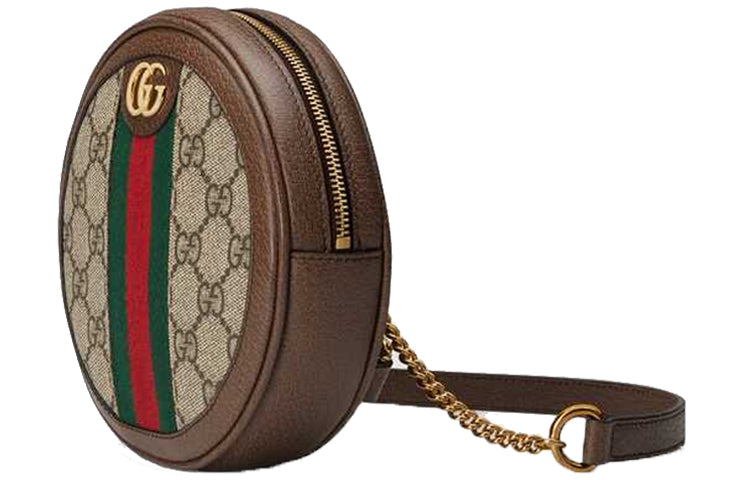 Рюкзак женский Gucci WMNS Ophidia Series GG Canvas Tape канвас, бежевый — фото 4