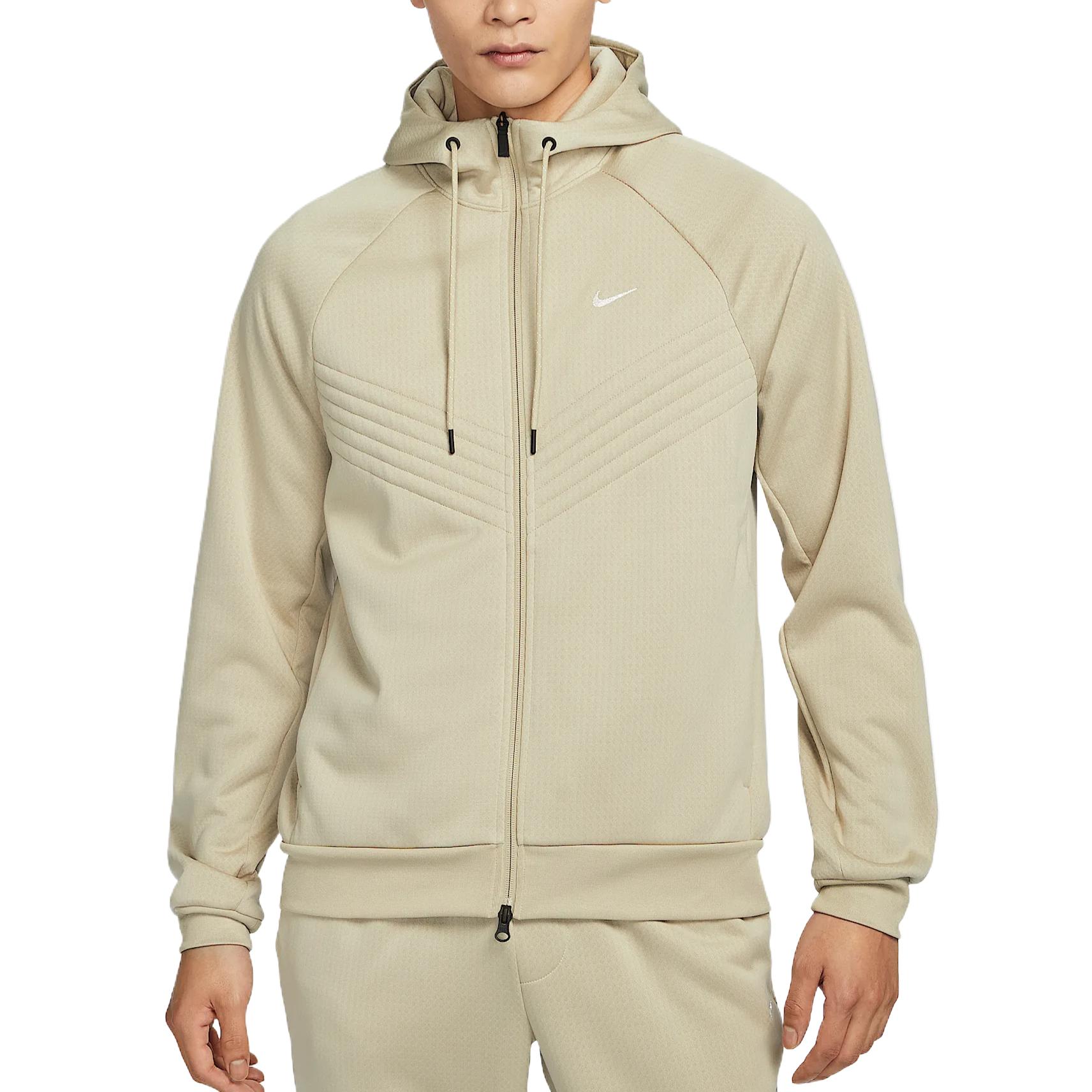 Nike Мужская куртка Therma-FIT Sphere светло-абрикосового цвета, Light Apricot — фото 3