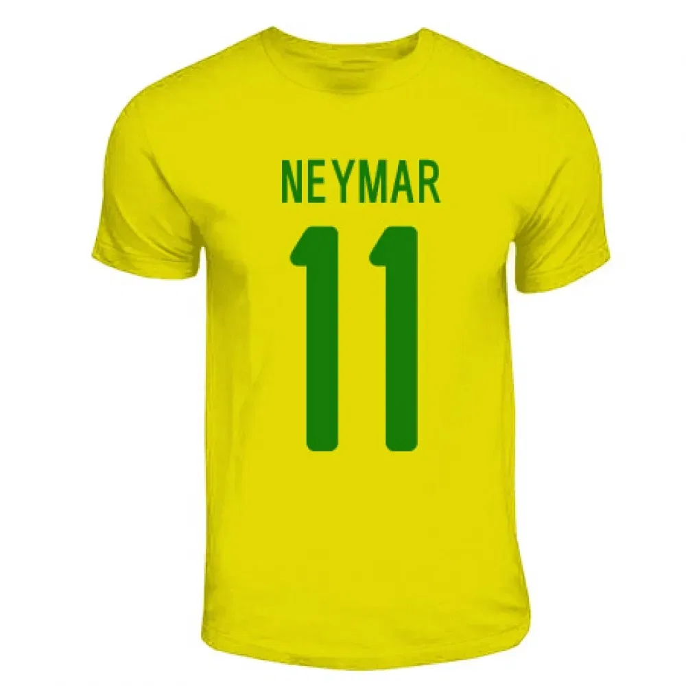 Футболка с Неймаром Brazil, желтый
