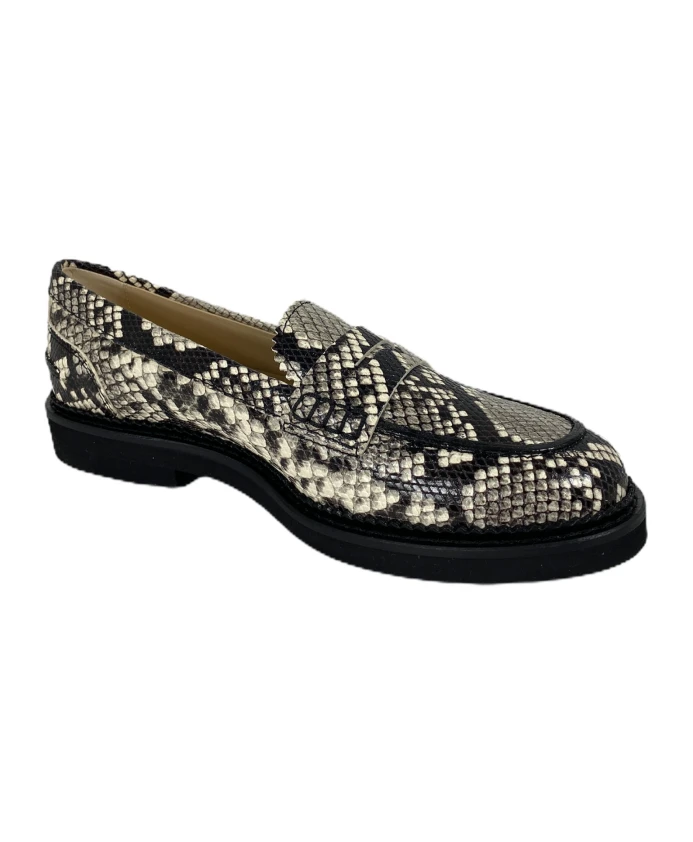Прочные мокасины из резиновой кожи Tod'S, белый — фото 2