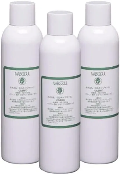 Пенка для умывания Nabocal Milky Foam, слабокислотная, 350 г, набор 3 шт