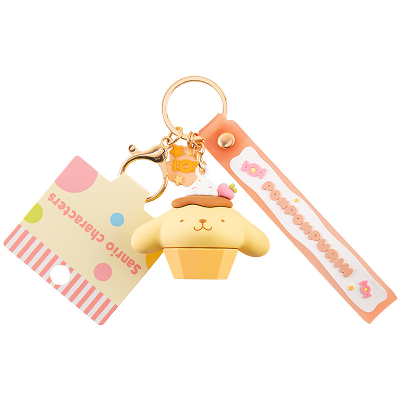 

Sanrio Брелок Hello Kitty Kuroimi из мягкого ПВХ, Pompompurin