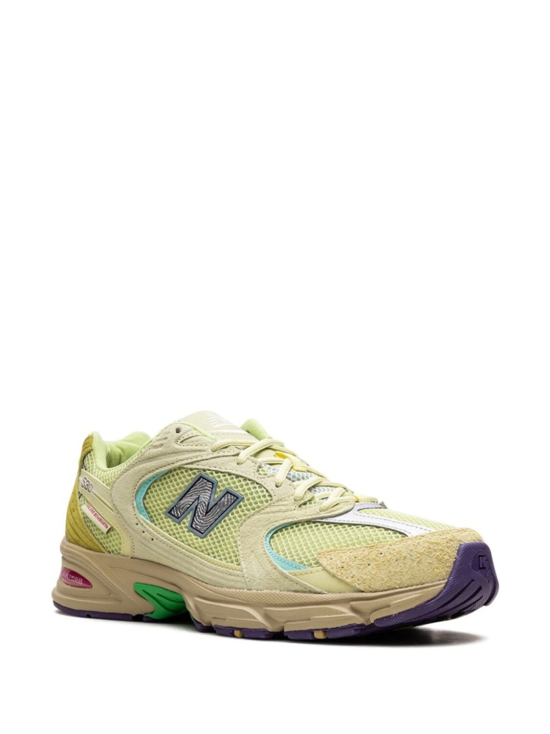 X Кроссовки Salehe Bembury 530 New Balance, желтый — фото 2