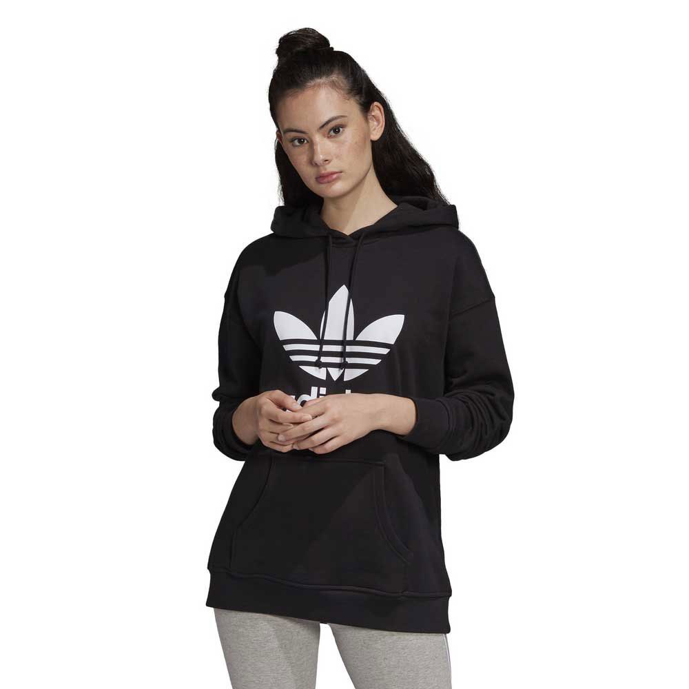 

Худи adidas Originals Trefoil, черный