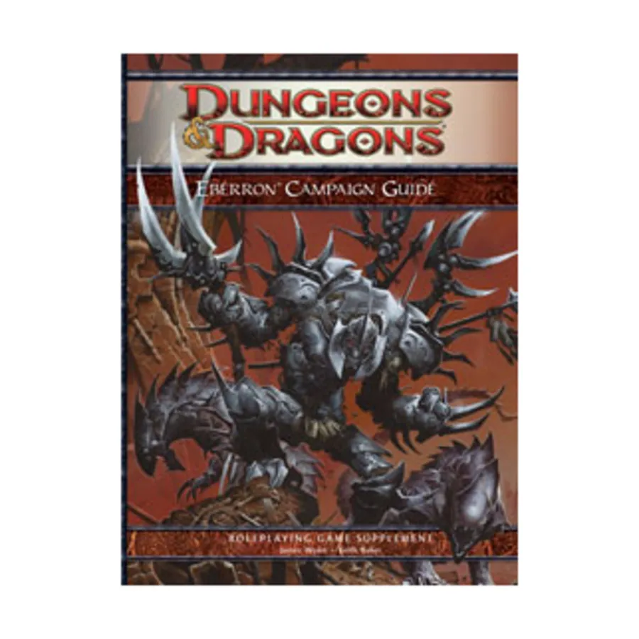 

Eberron Campaign Guide (4e), Eberron (4th Edition), твердый переплет