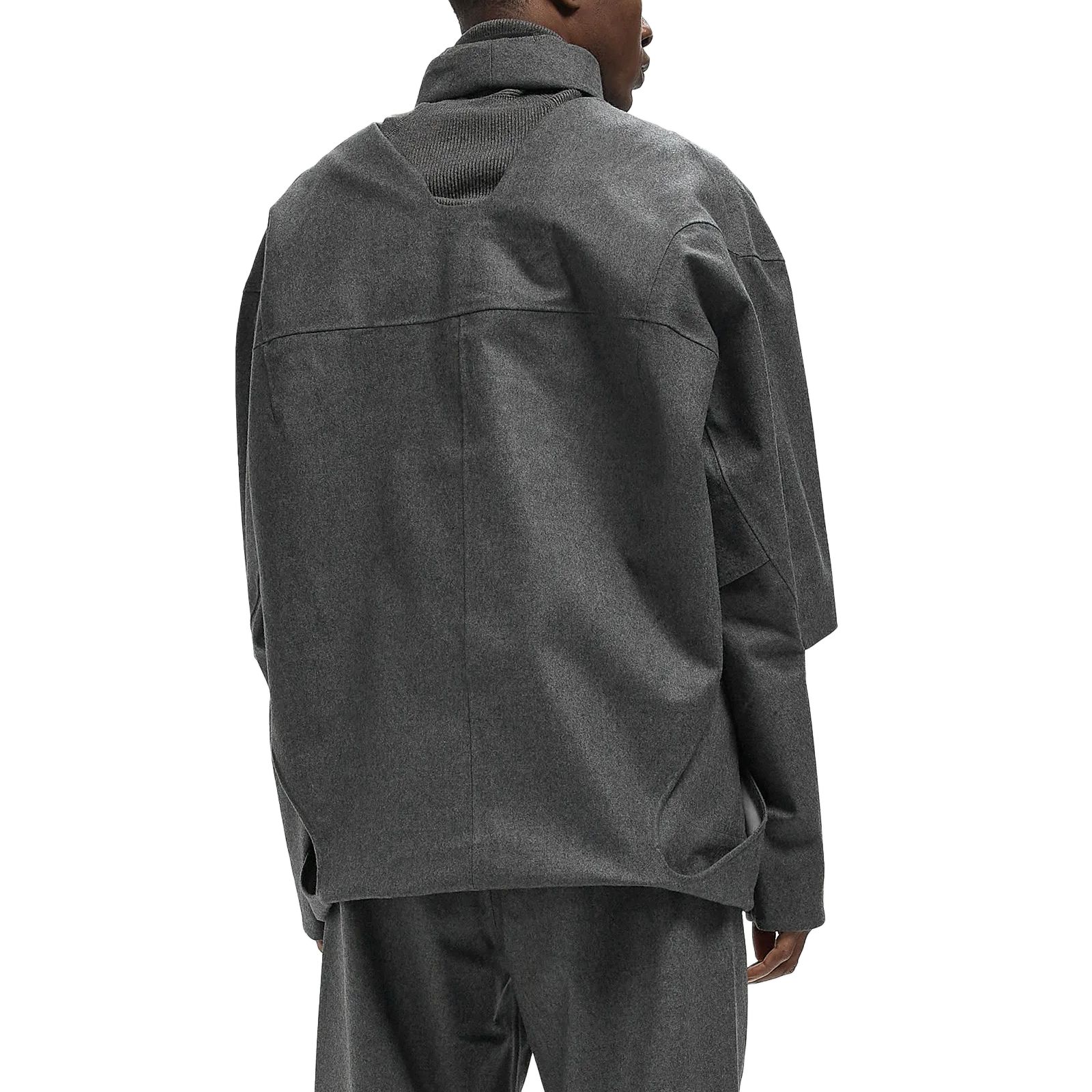 X Nocta Куртки Мужские Темный Хизер Грей Moderate Nike, темно heather серый — фото 3